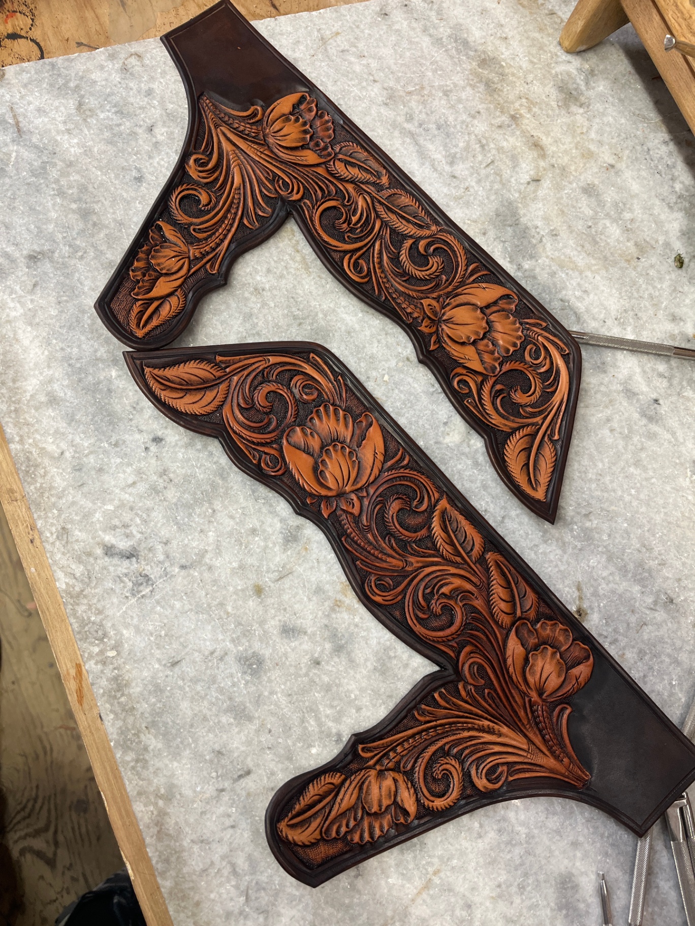 Finished chap yoke